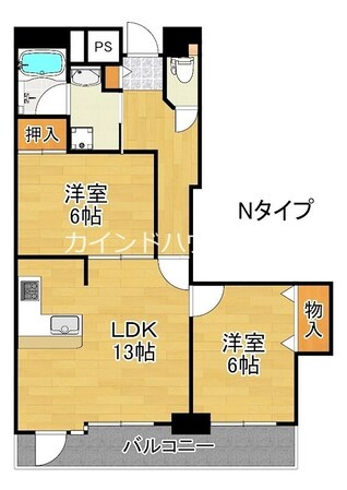 住之江フタバビルの物件間取画像